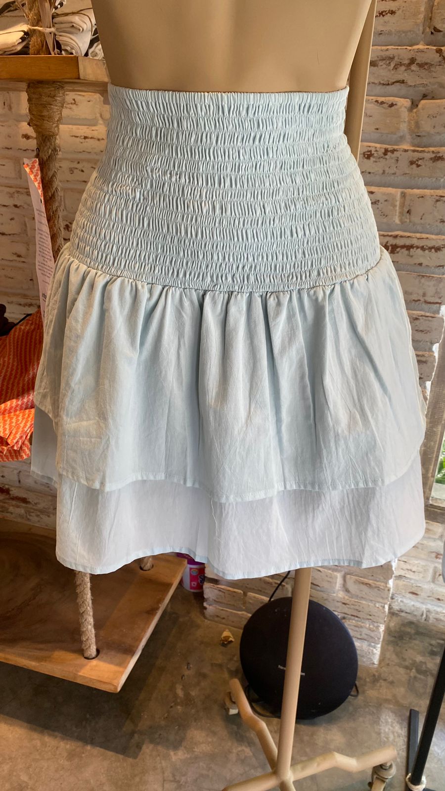 Laura Skirt in Ice Blue