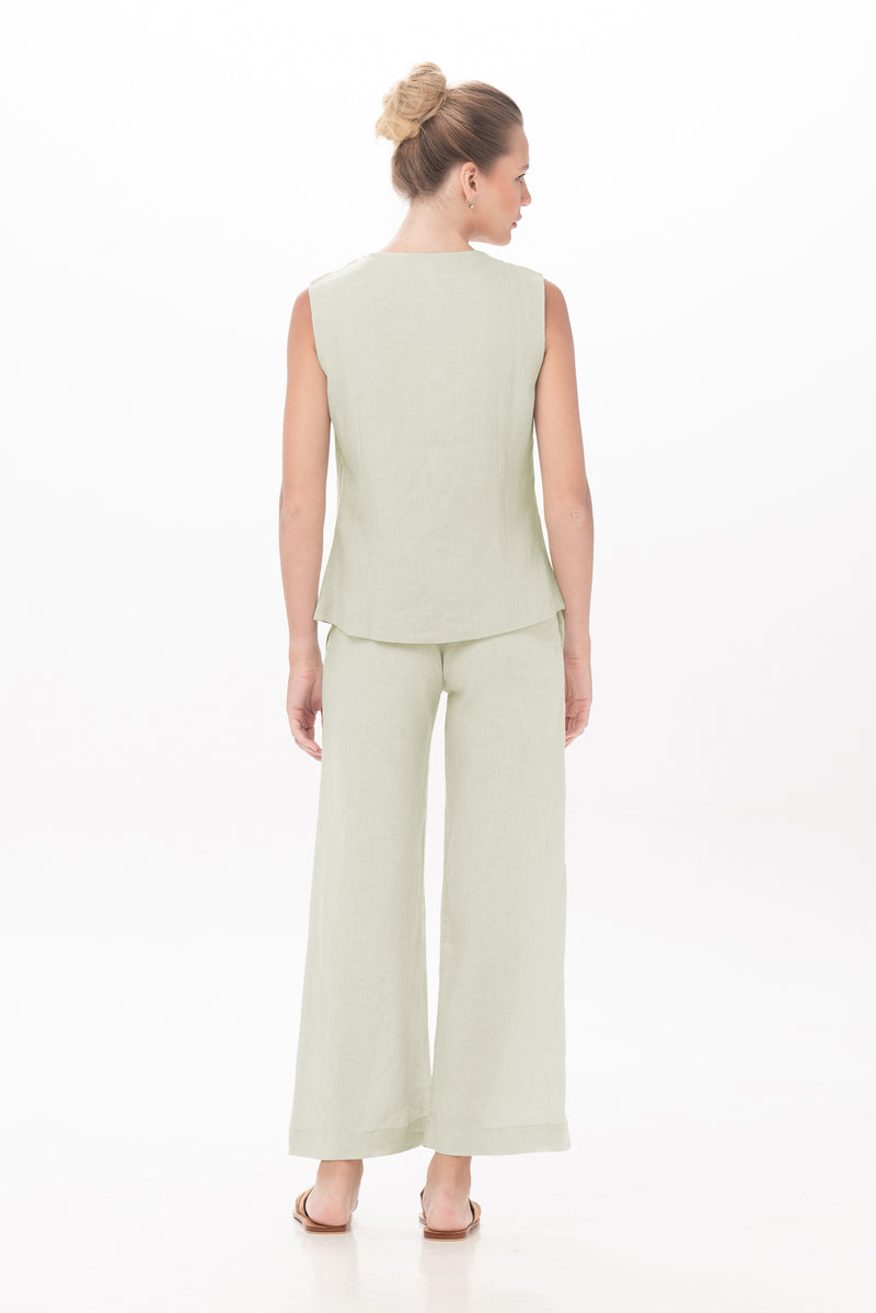 Moha Pant in Vintage Green