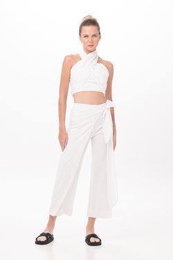 Arunia Pant in White