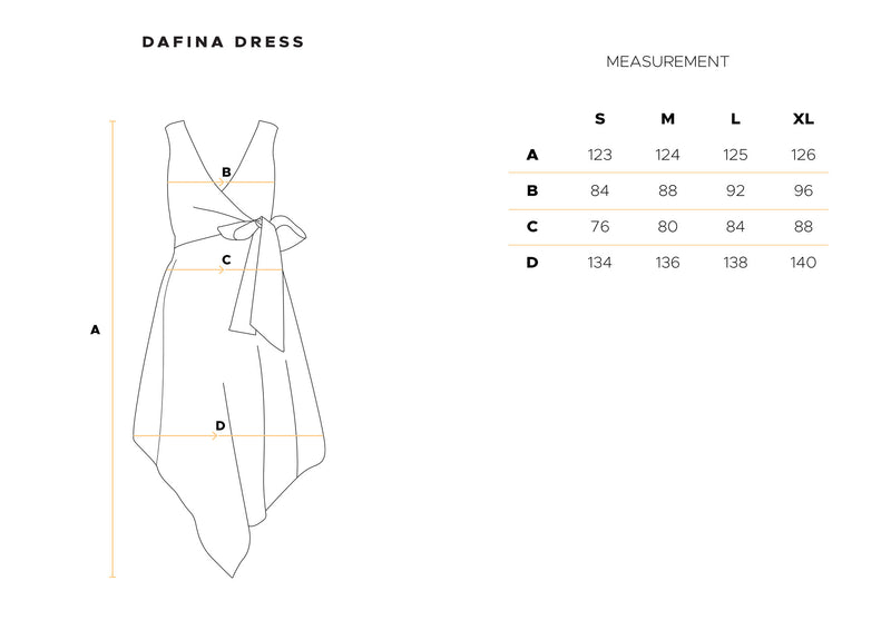 Dafina Dress in Moonstone