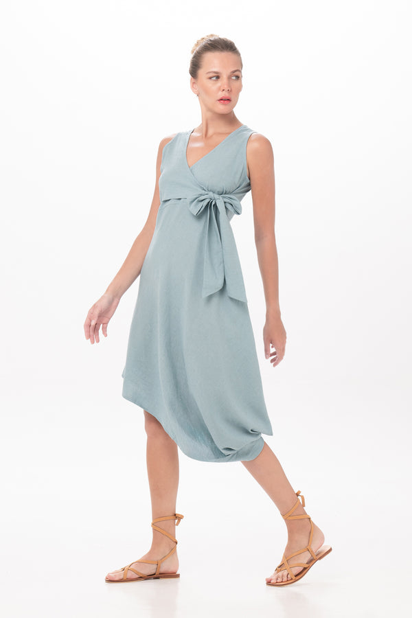 Dafina Dress in Moonstone