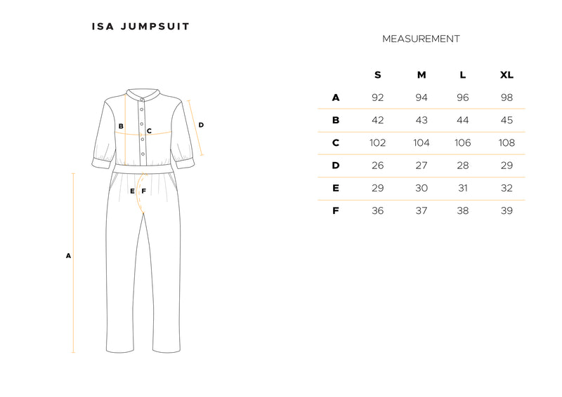 Isa Jumpsuit in Morning Mist