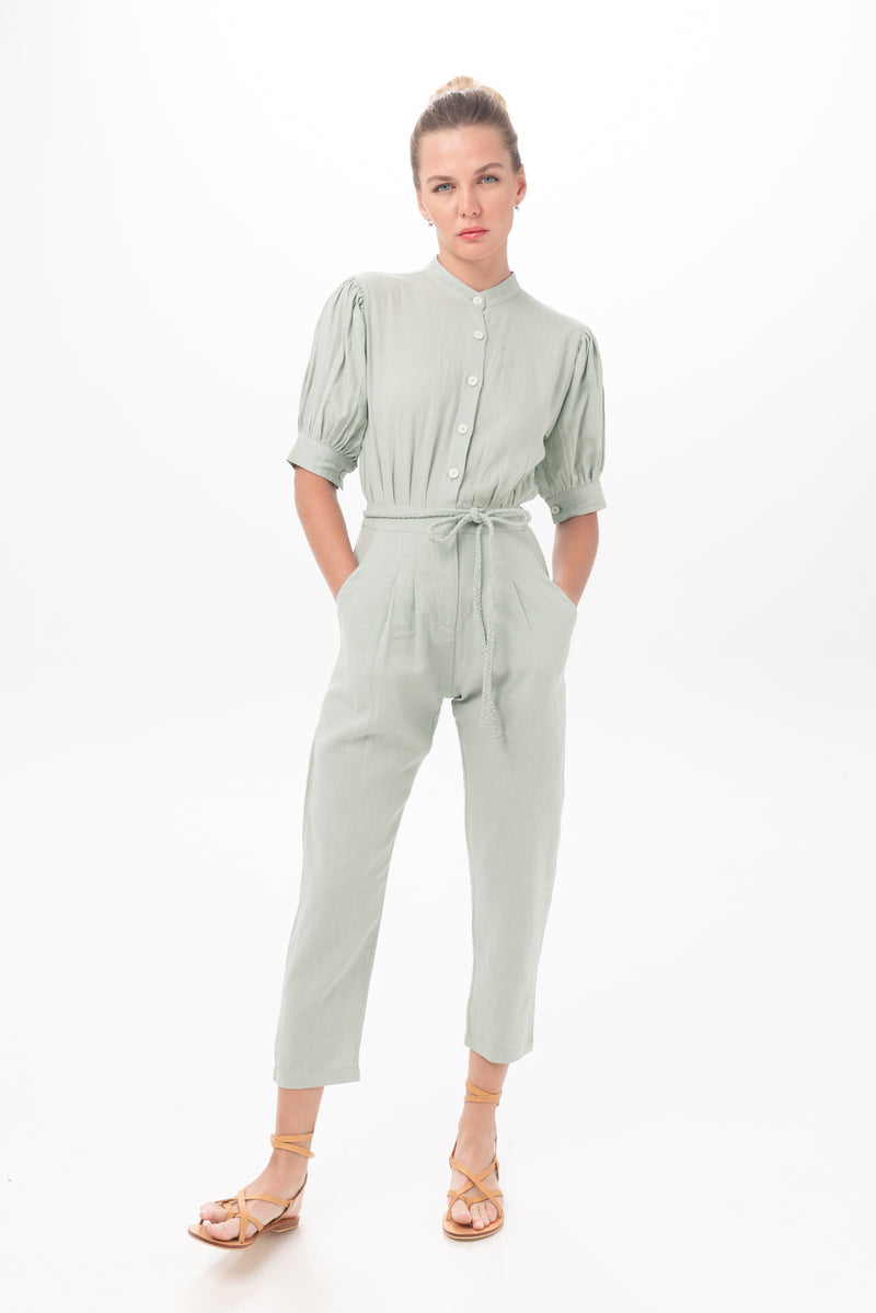 Isa Jumpsuit in Morning Mist