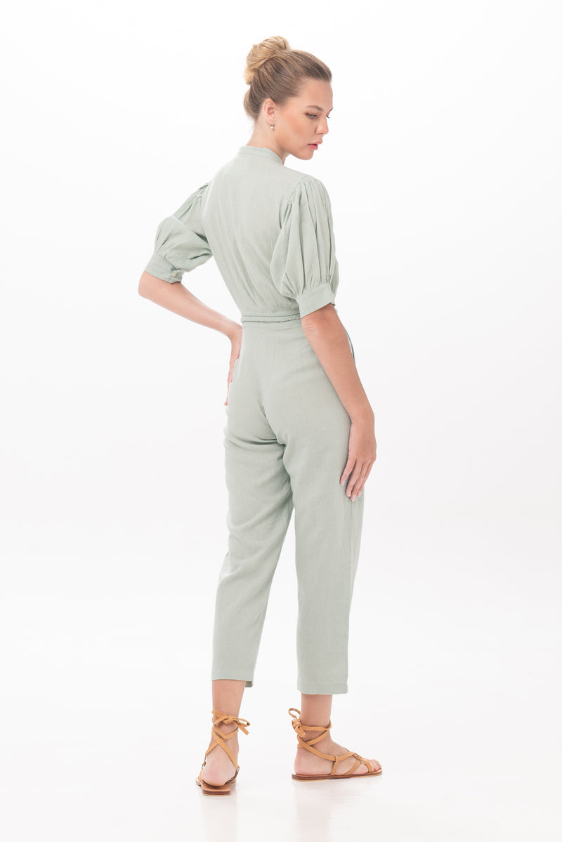 Isa Jumpsuit in Morning Mist