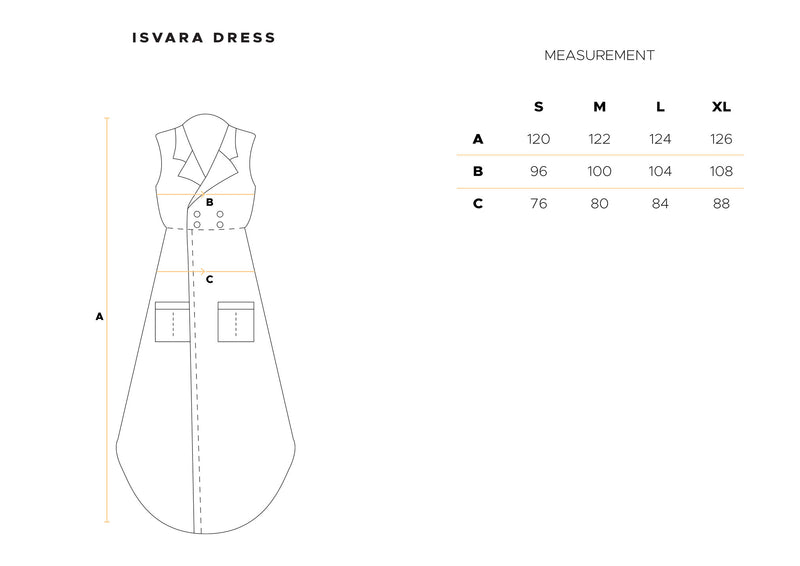 Isvara Dress in Natural