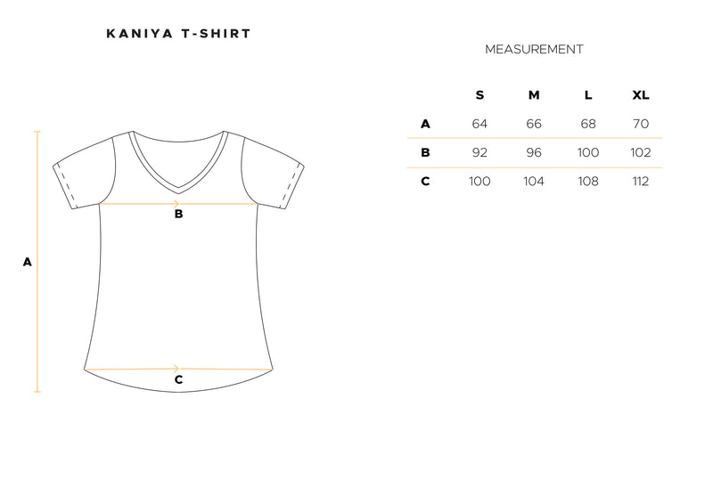 Kaniya T-Shirt in Mahogany