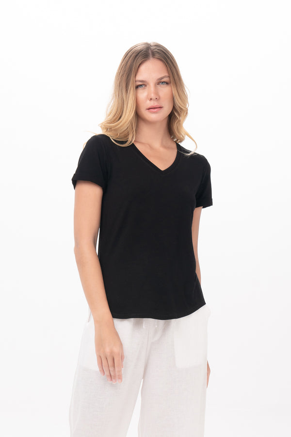 Kaniya T-Shirt in Black