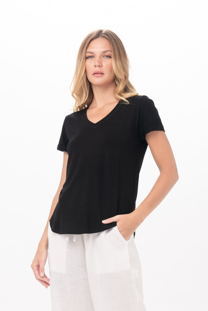 Kaniya T-Shirt in Black