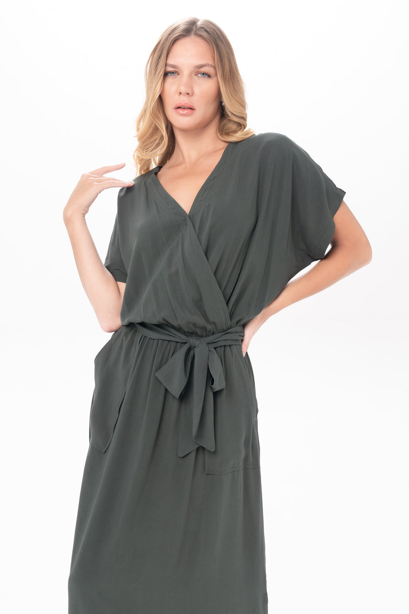 Kareen Dress in Charcoal