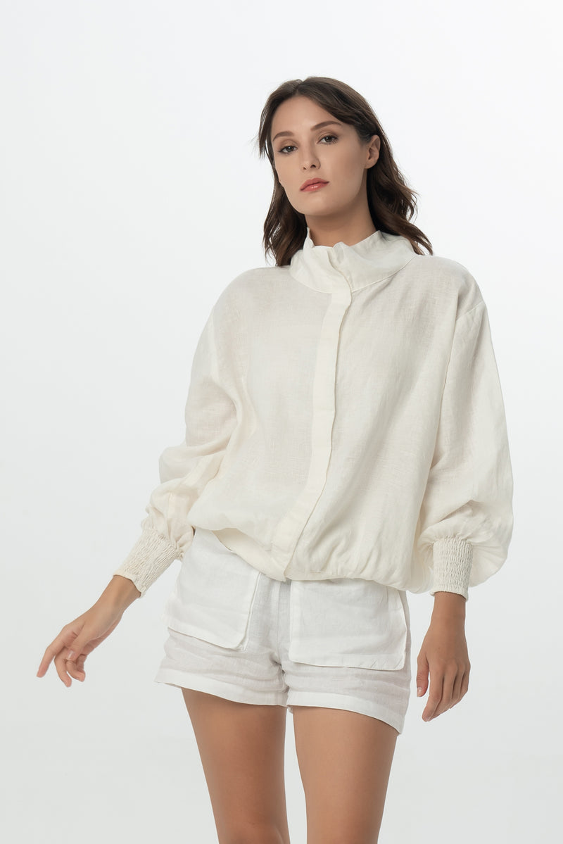 Harita Jacket in Off White