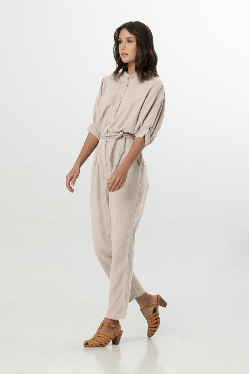 Isa Jumpsuit in Natural