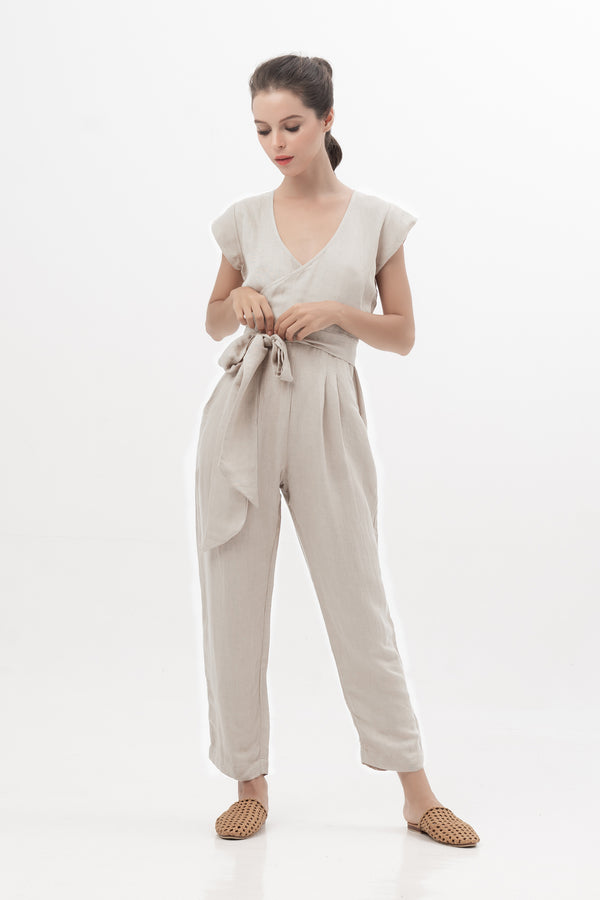 Asmitha Jumpsuit in Natural