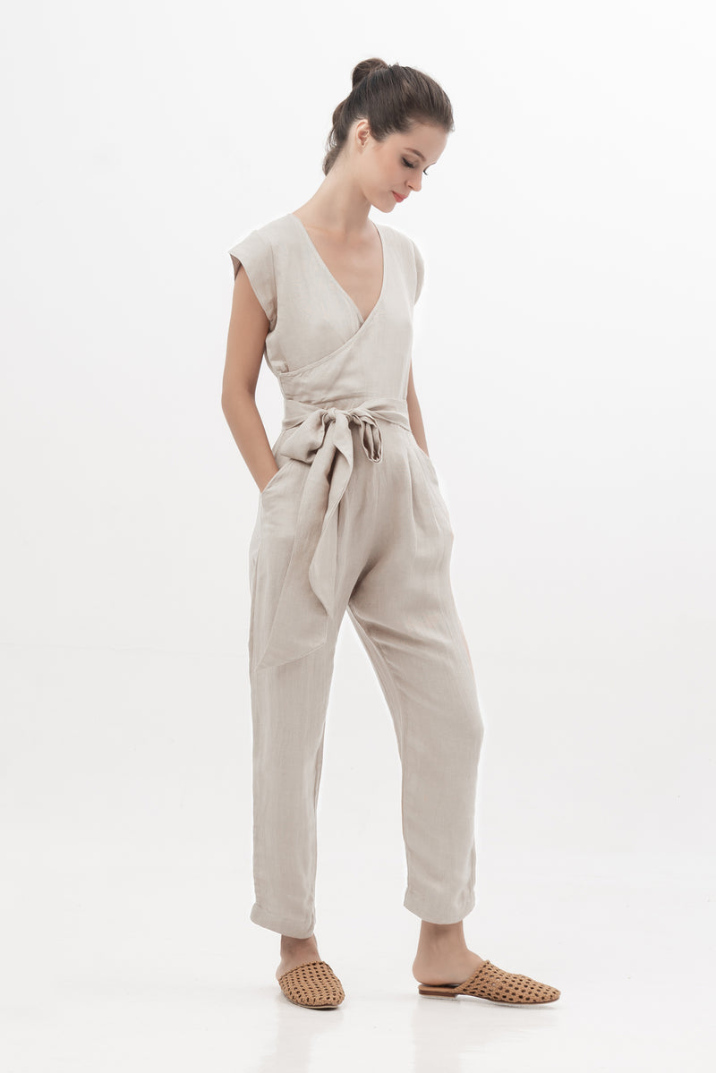 Asmitha Jumpsuit in Natural