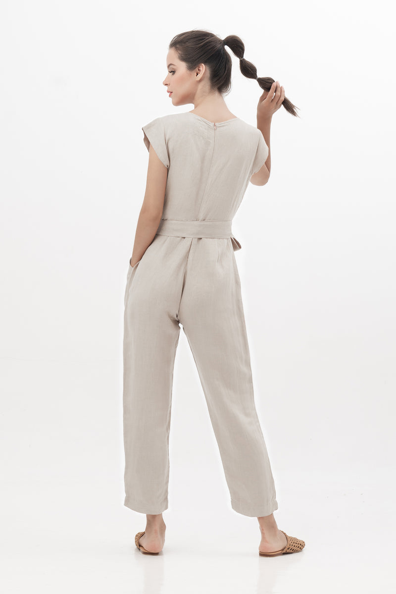 Asmitha Jumpsuit in Natural