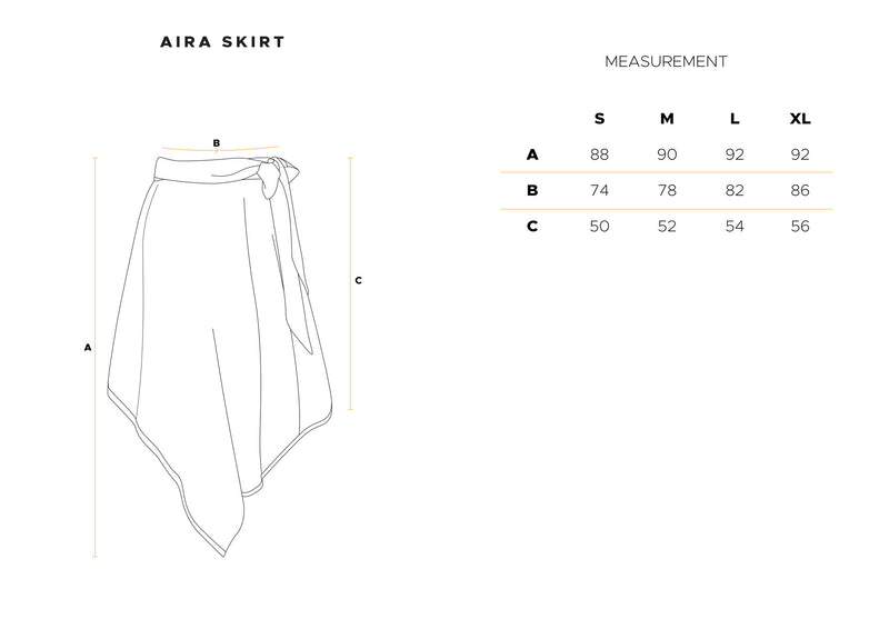 Aira Skirt in Natural