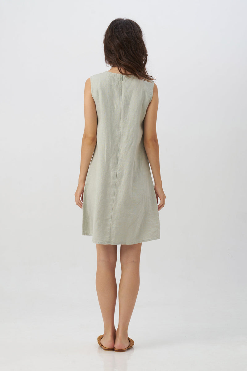 Alina Dress in Joy Green