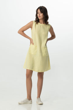 Alina Dress in Joyful Yellow