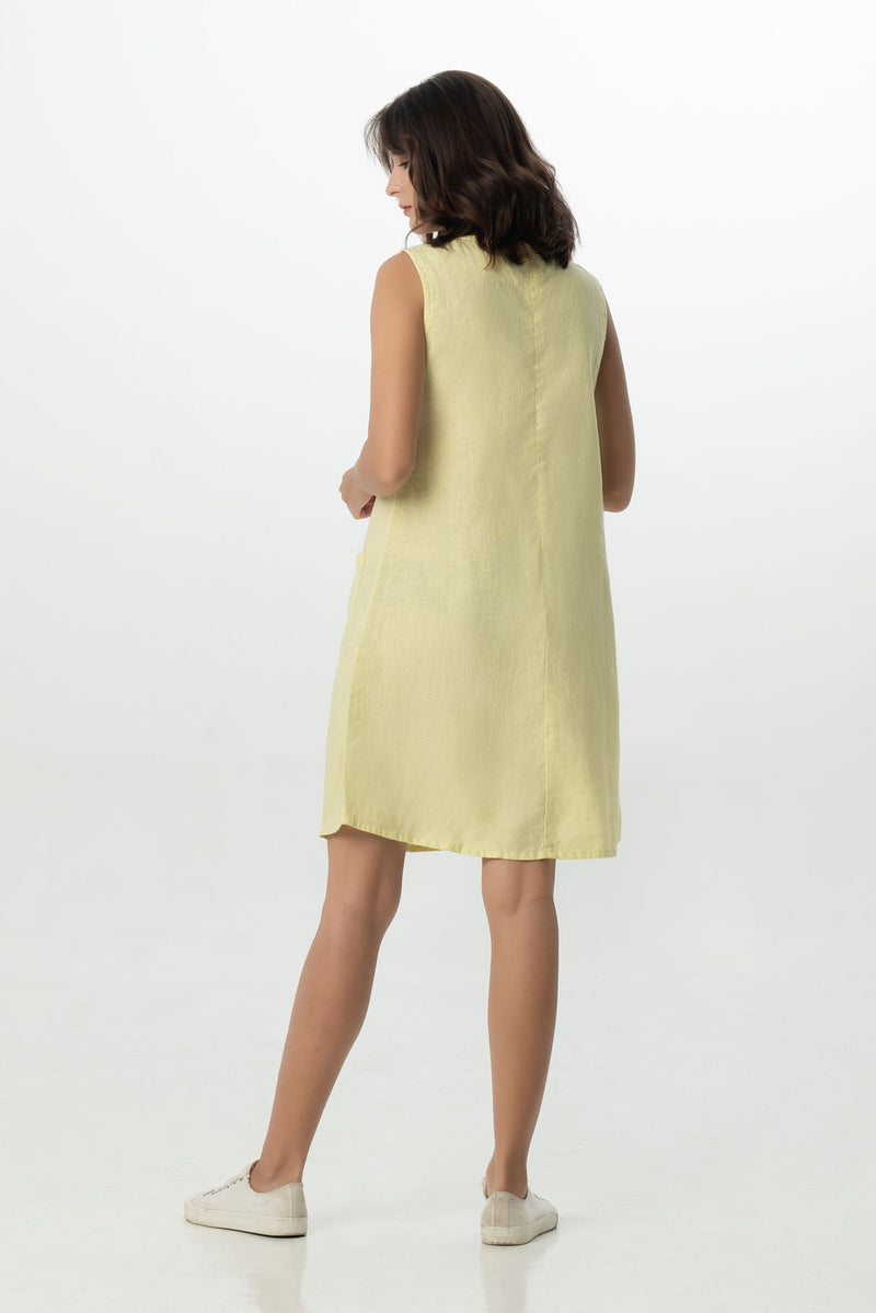 Alina Dress in Joyful Yellow