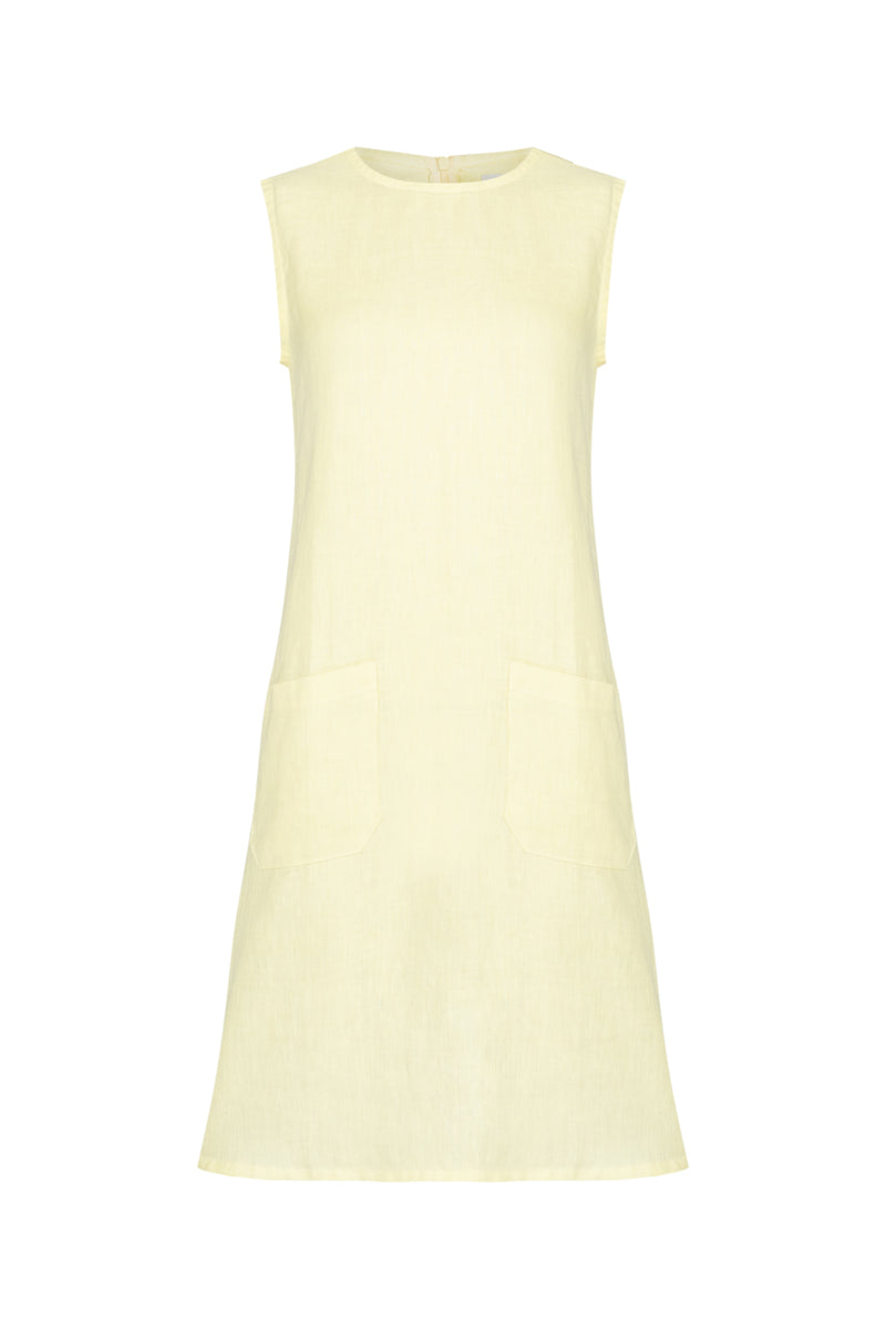 Alina Dress in Joyful Yellow