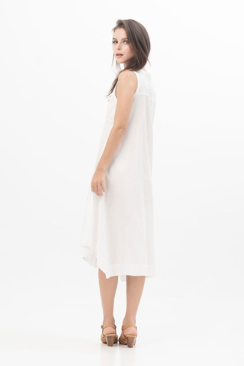 Alisha Dress in White