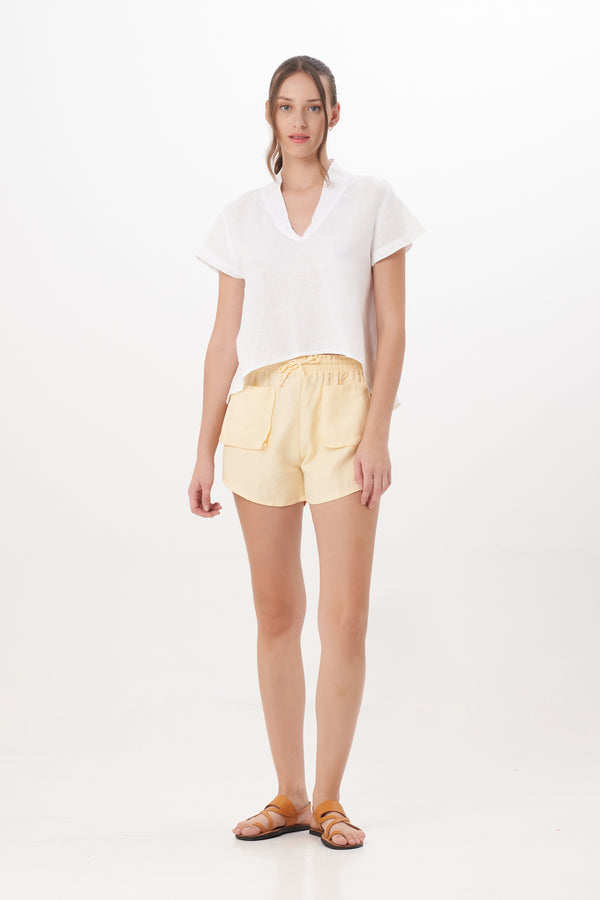 Anaya Short in Butter Cream