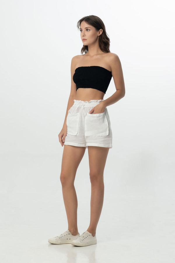 Anaya Short in Off White