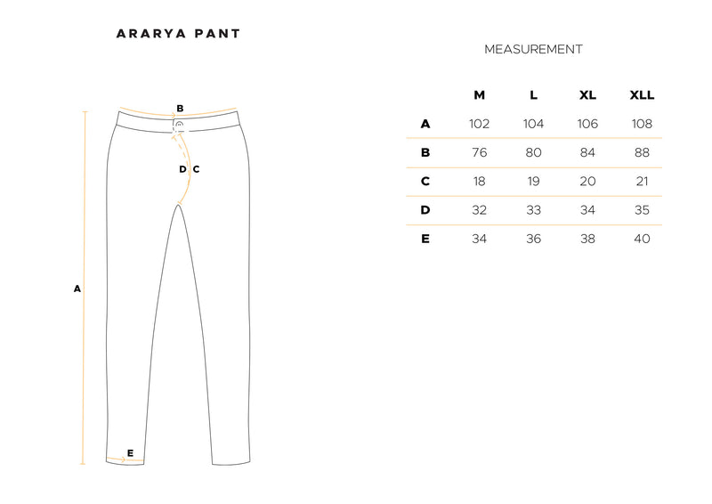 Ararya Pant in Off White