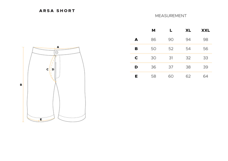 Arsa Short in Sky Blue