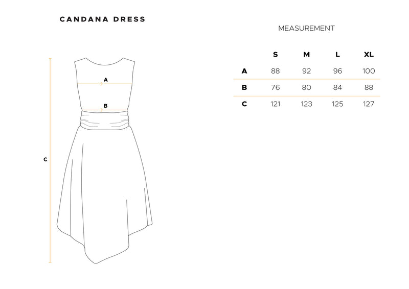 Candana Dress in Off White