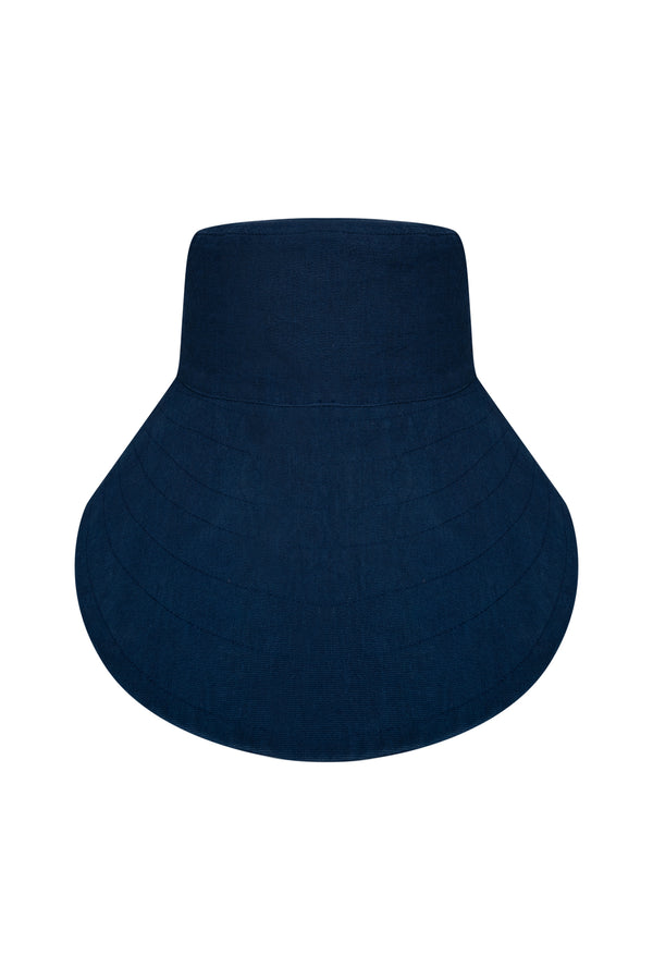 Champa Hat in Navy