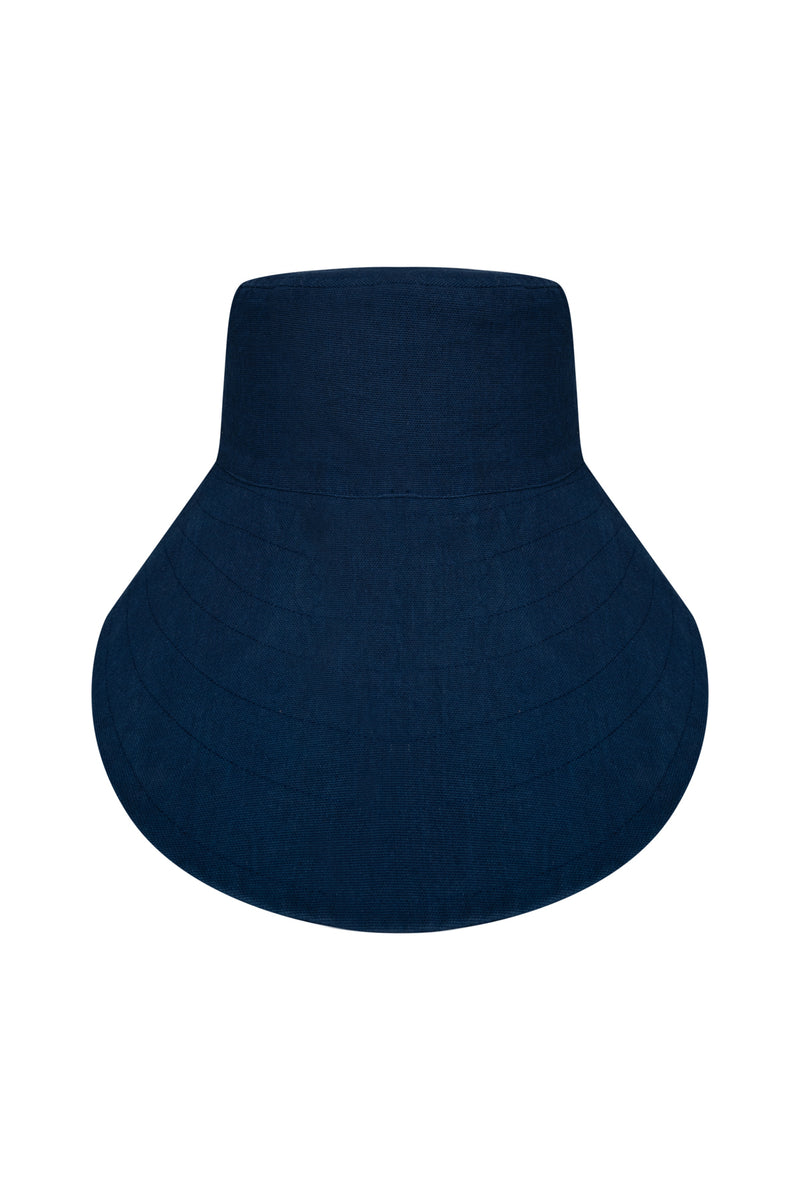 Champa Hat in Navy