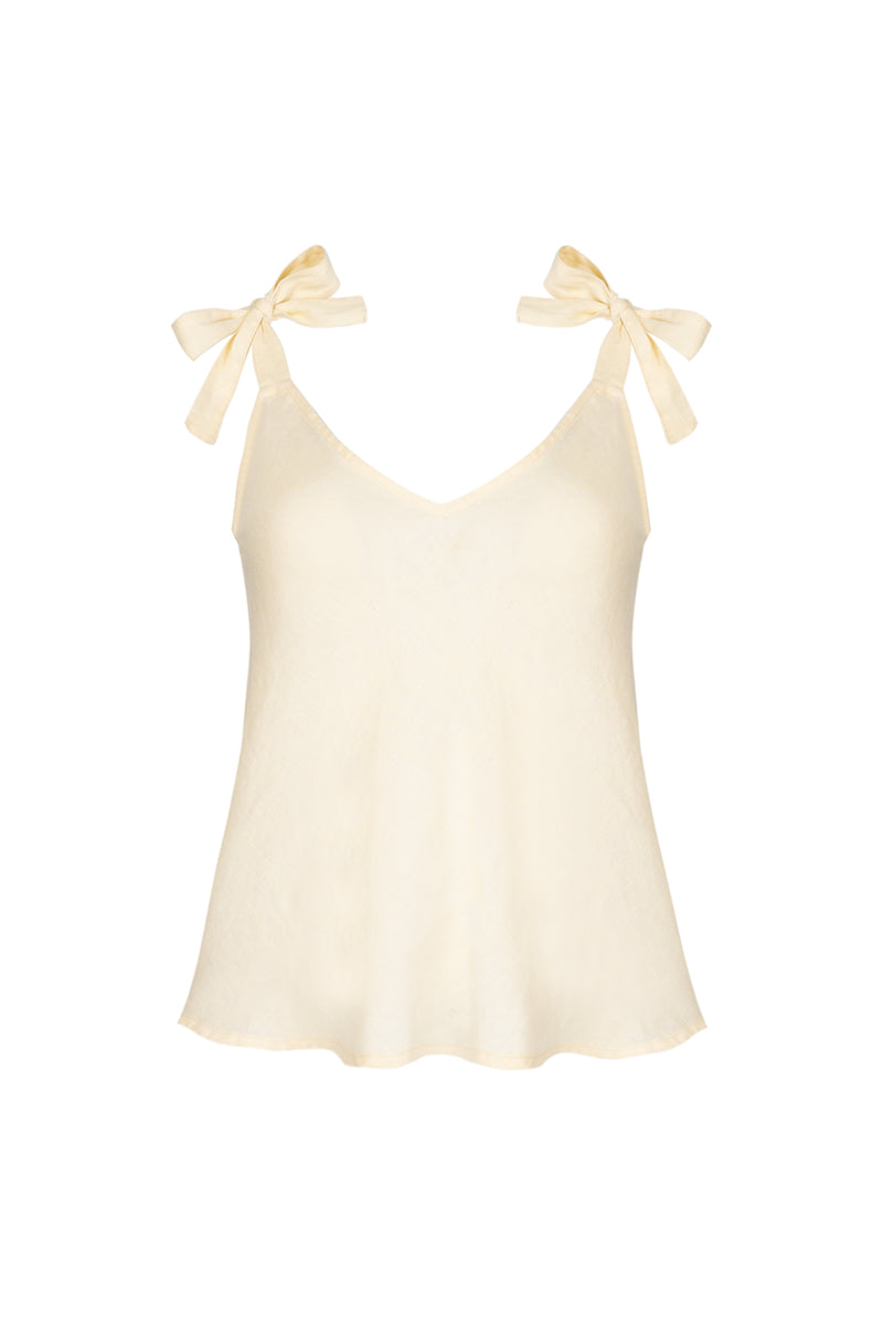 Divya Top in Butter Cream