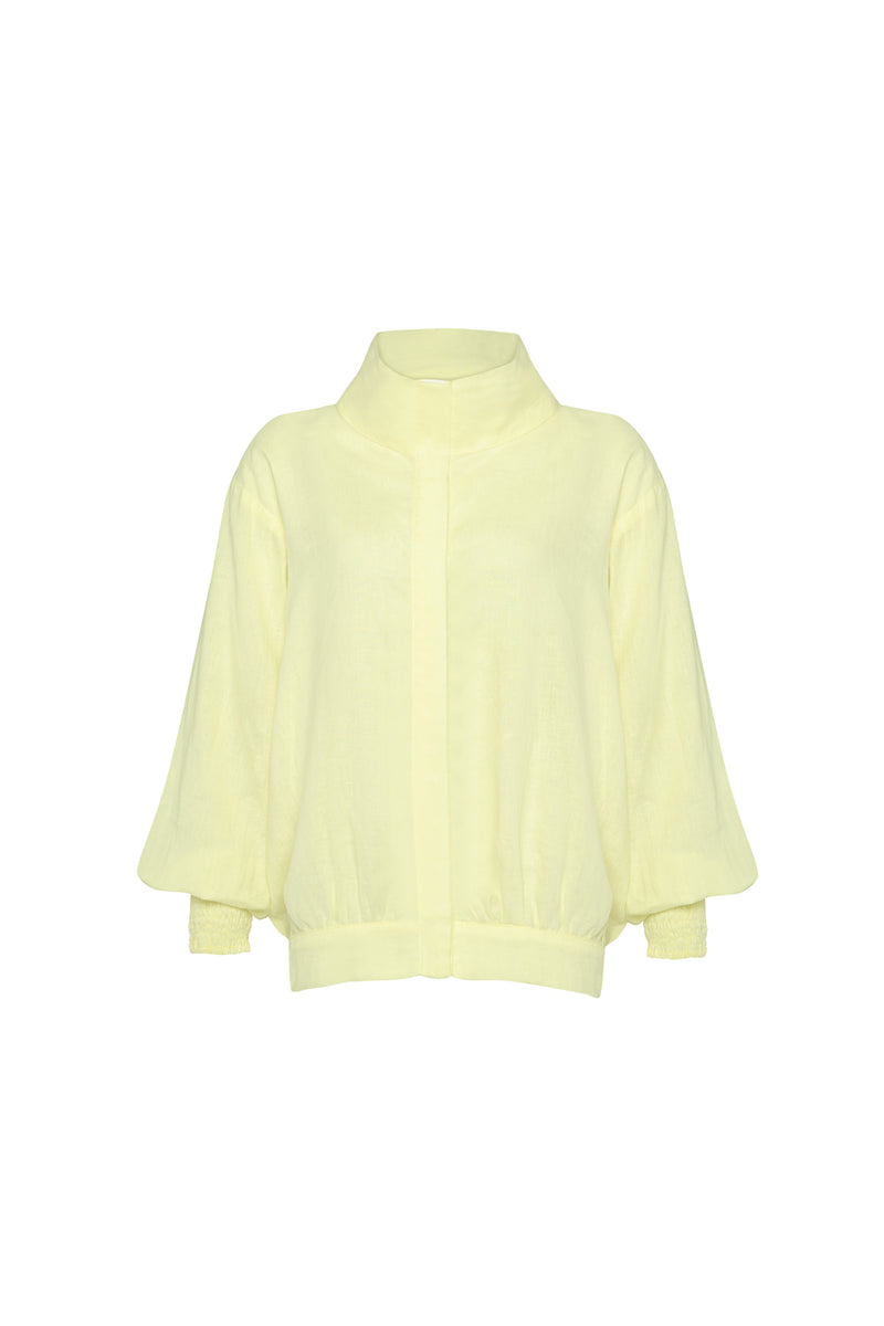 Harita Jacket in Joyful Yellow