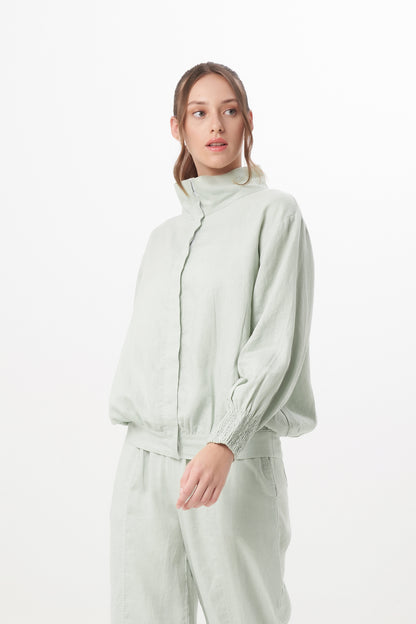 Harita Jacket in Vintage Green