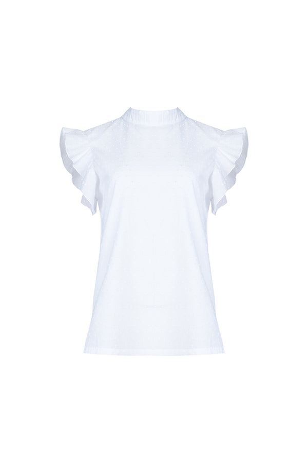 Hita Top in White