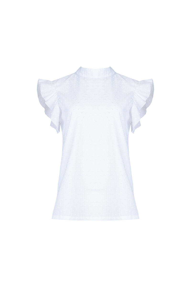 Hita Top in White