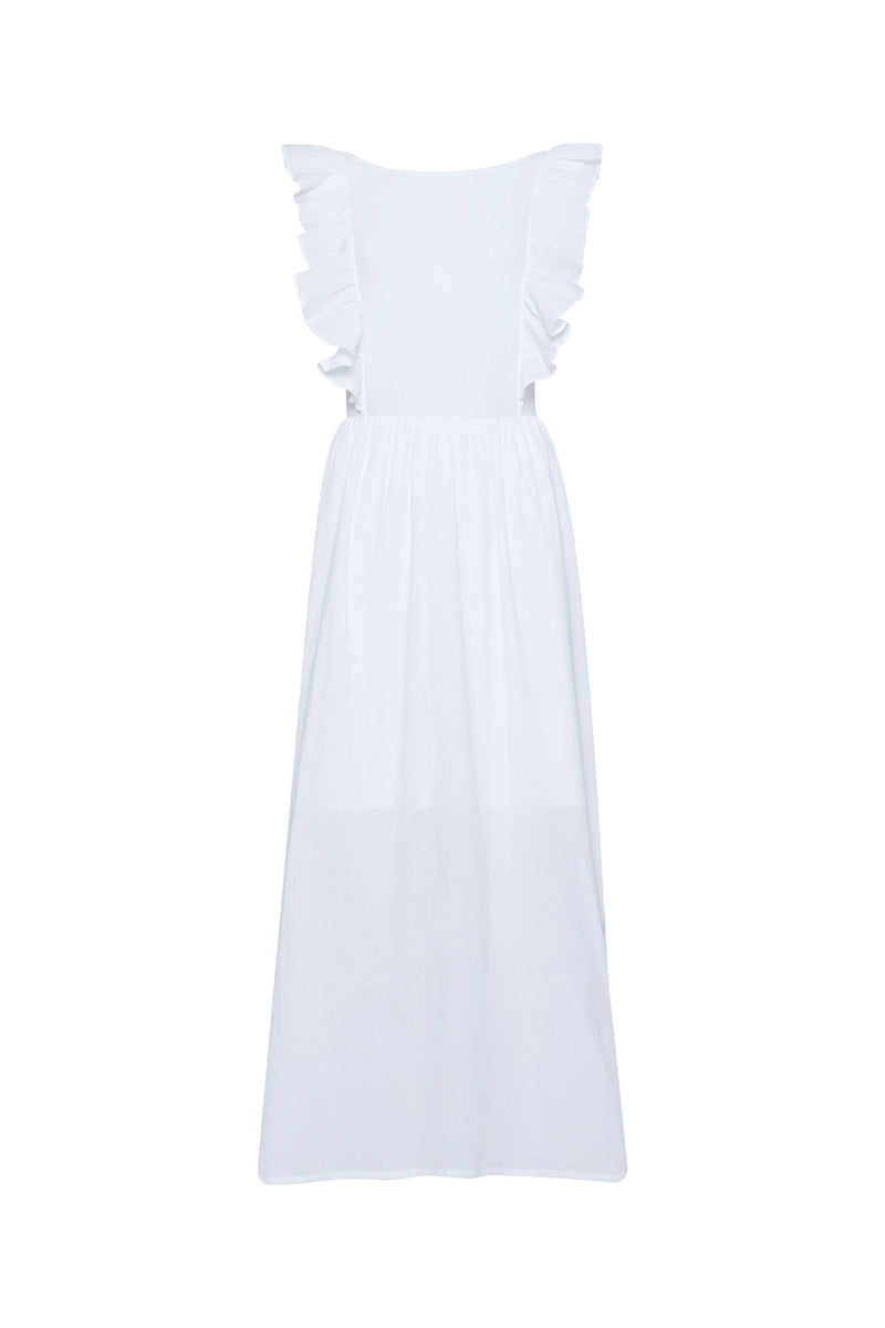 Ishana Dress in White