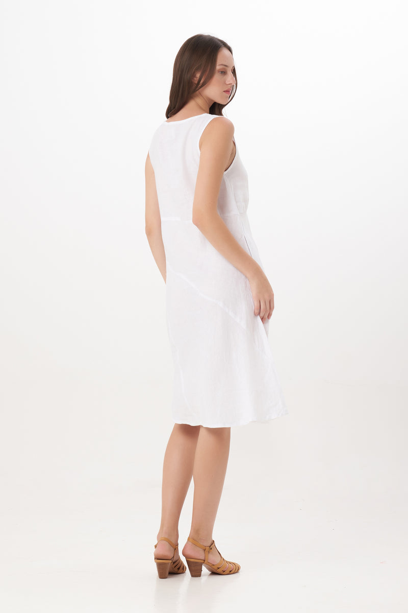 Keeran Dress in White