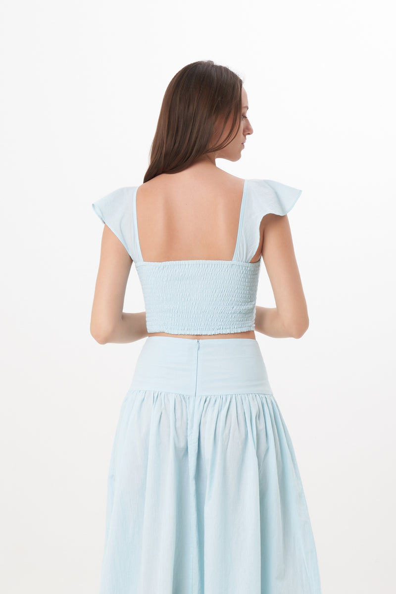 Kiara Top in Ice Blue