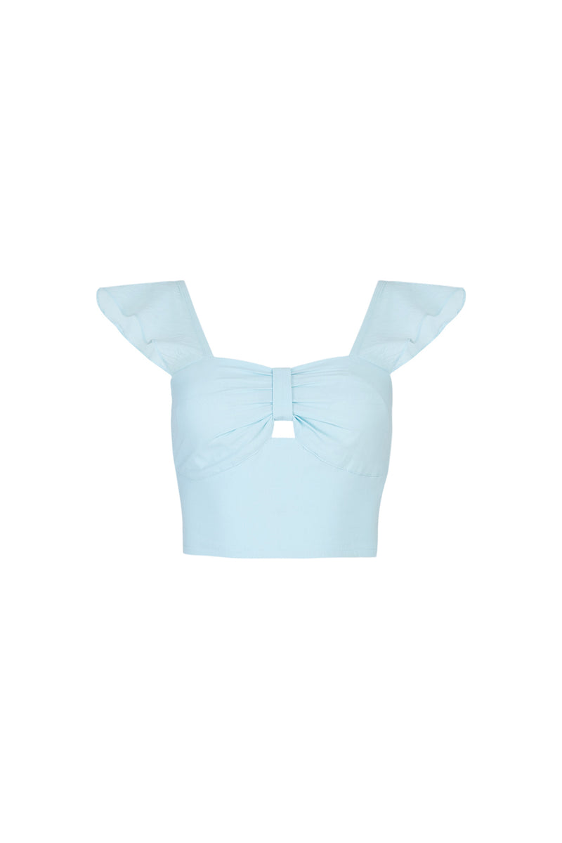 Kiara Top in Ice Blue