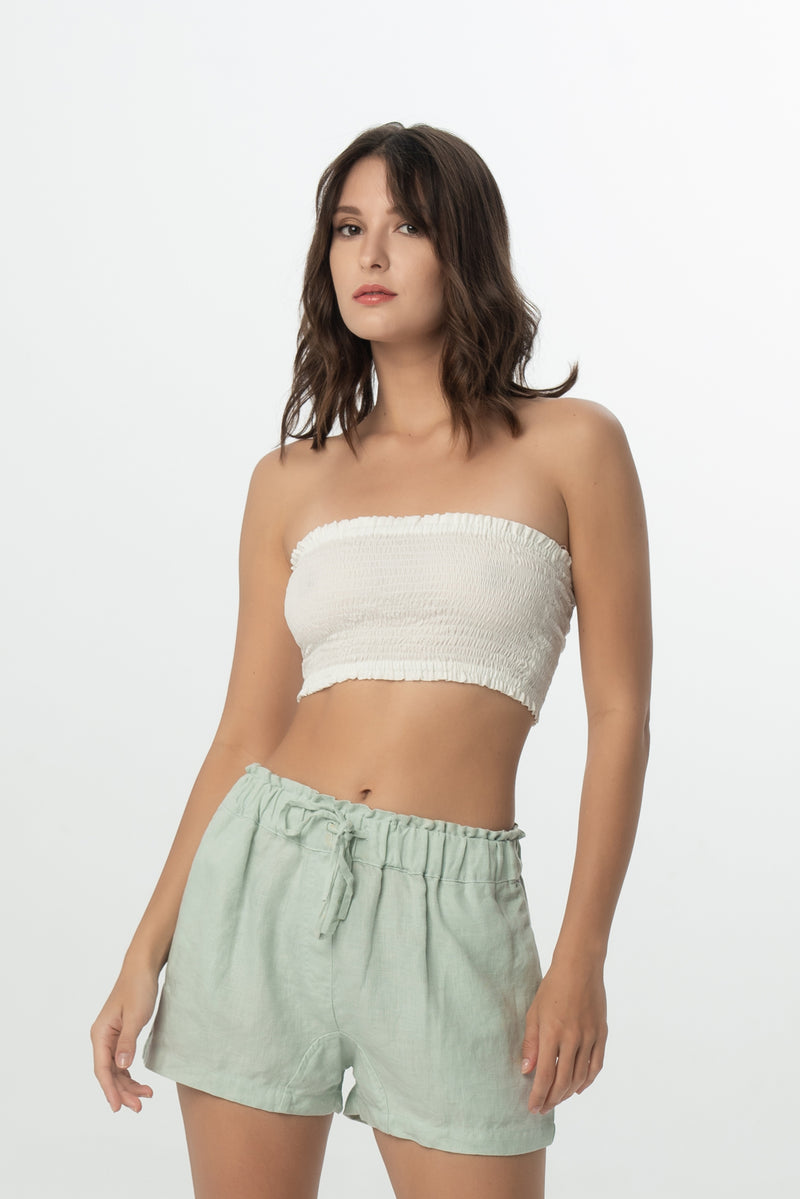 Luna Top in Off White