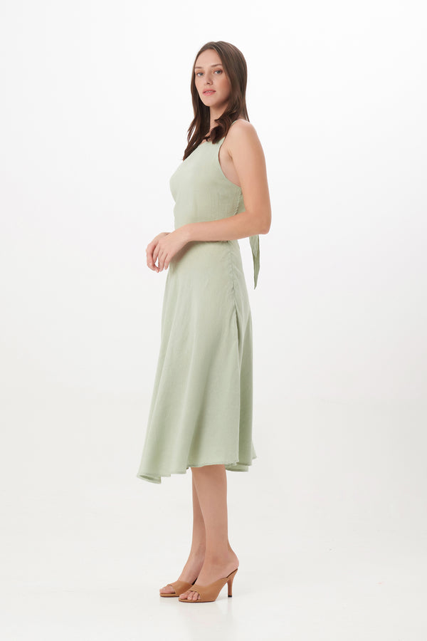 Magnolia Dress in Joy Green