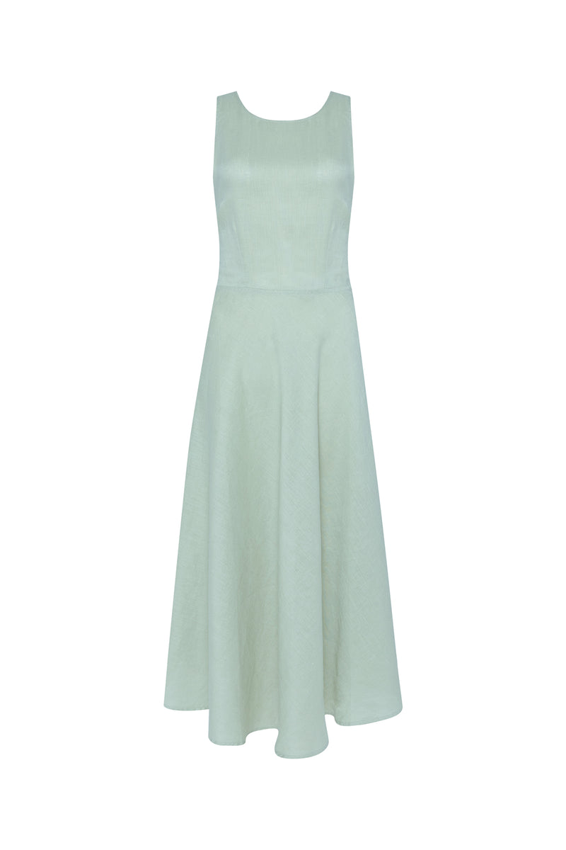 Magnolia Dress in Joy Green