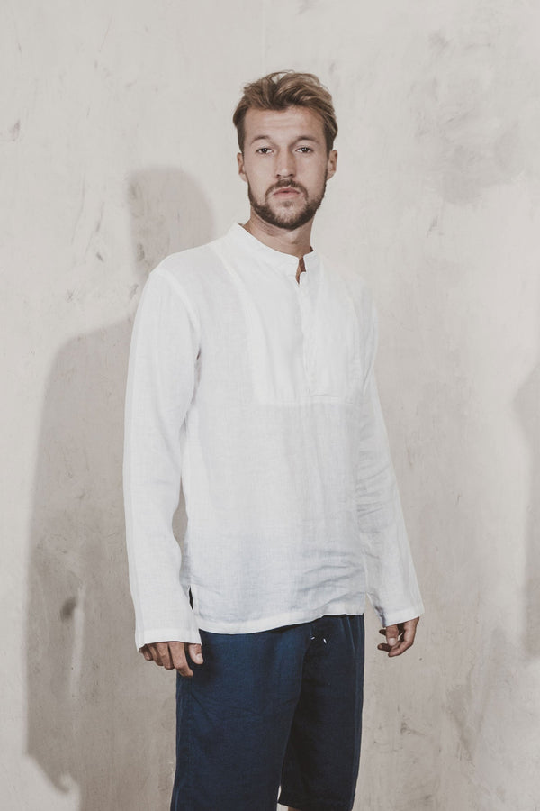 Mahatma Shirt in Off White