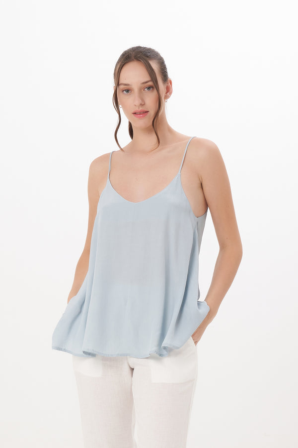 Neena Top in Sky Blue