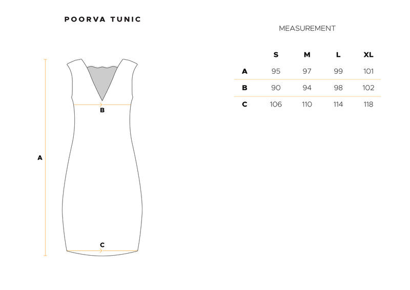 Poorva Tunic in Off White