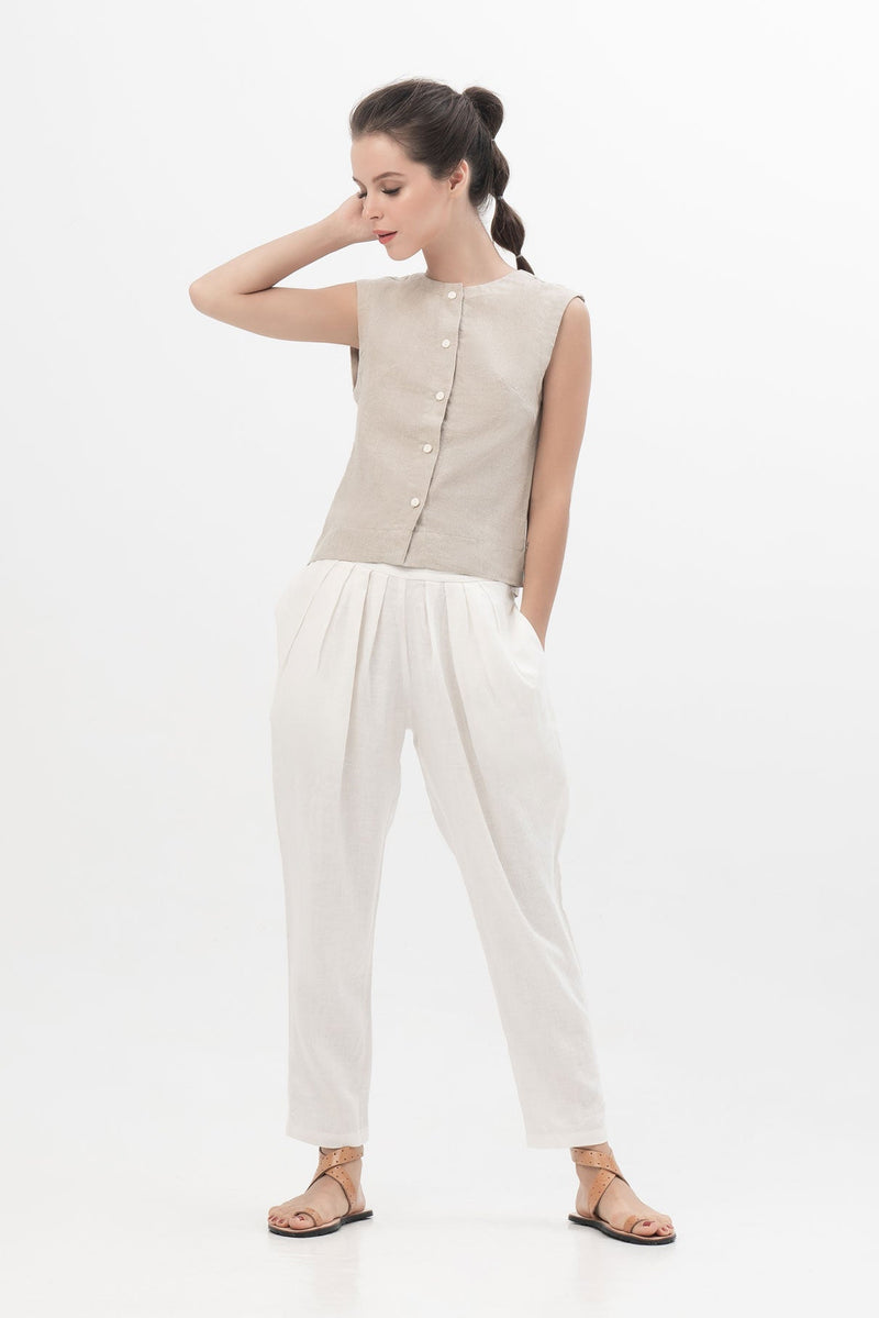 Radna Pant in Off White