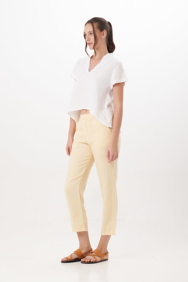 Safira Pant in Butter Cream