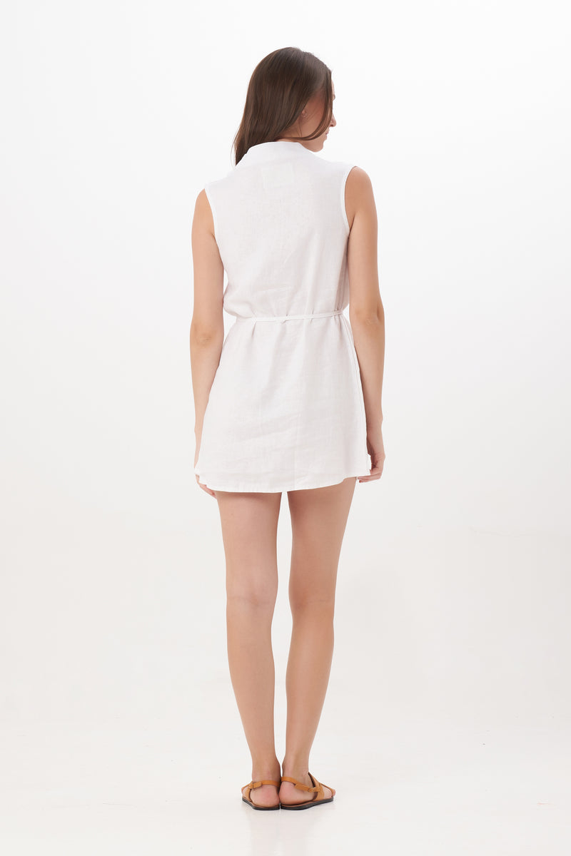 Sasa Dress in White