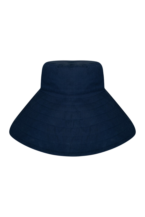 Shara Hat in Navy